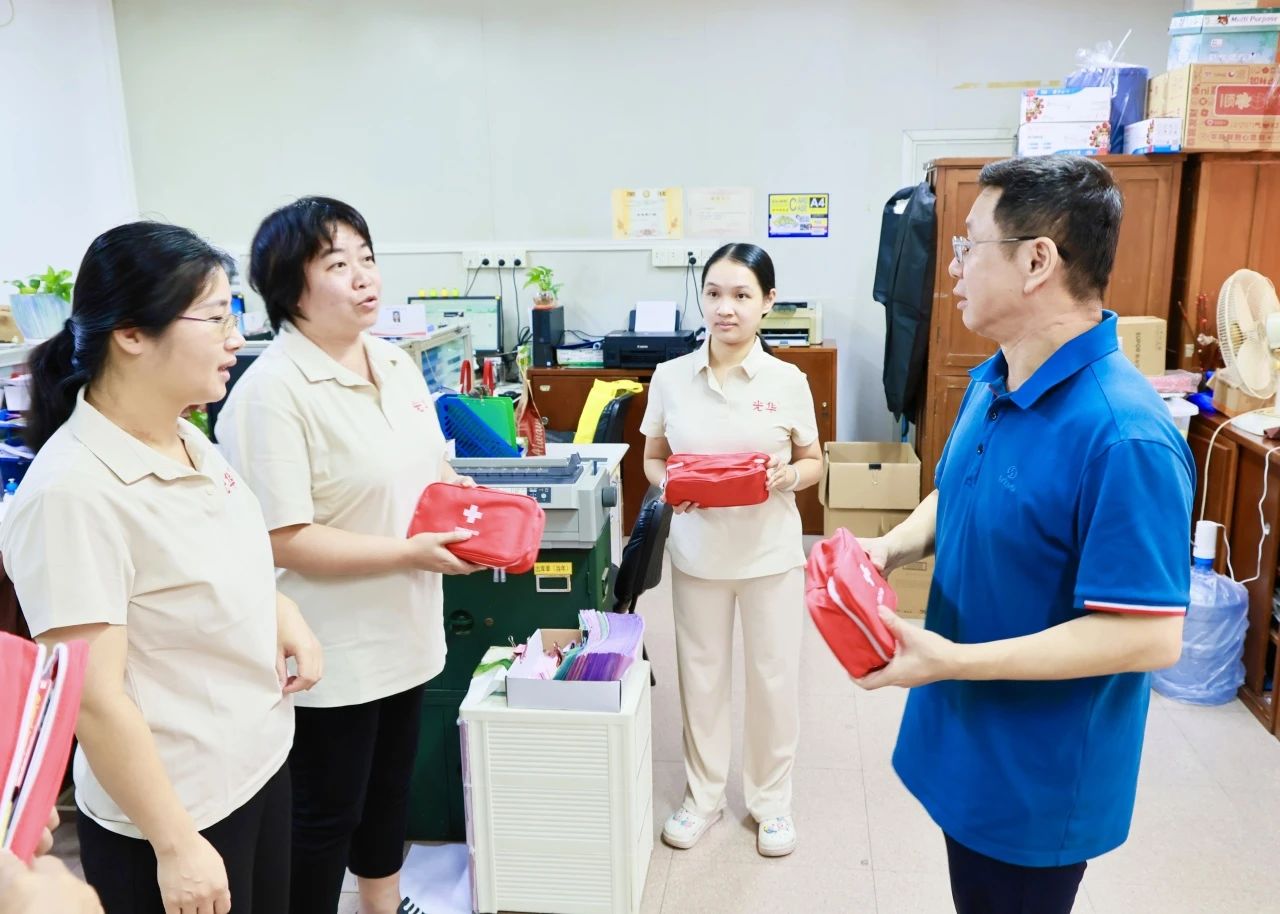情系职工送清冷 身心护航保健康——白云山365电子游戏造药发展夏季防暑降温与健康关切系列活动
